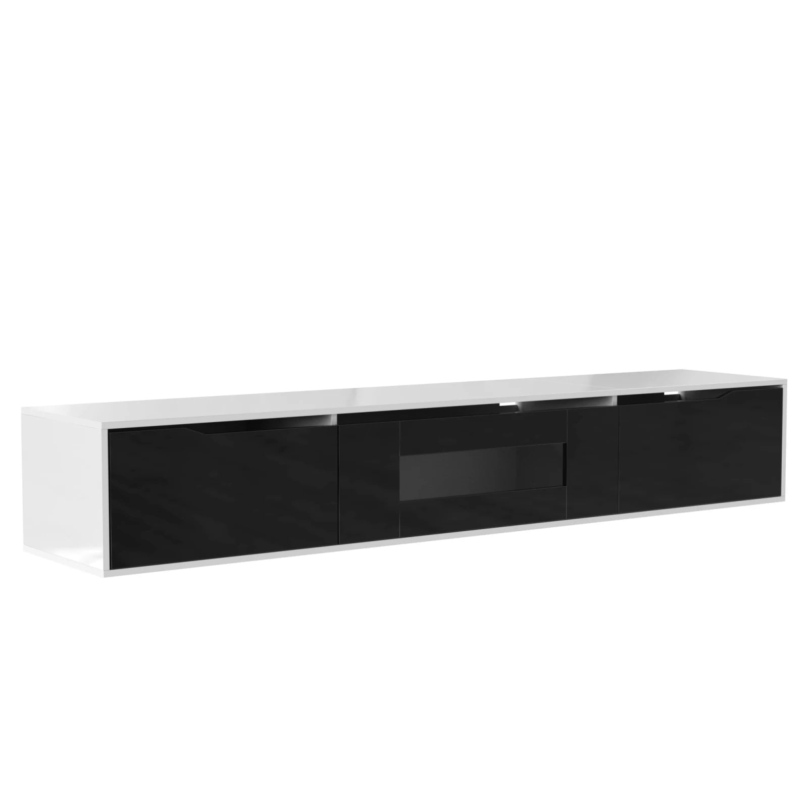 Hochglanz TV-Schrank mit LED-Beleuchtung – 180 cm